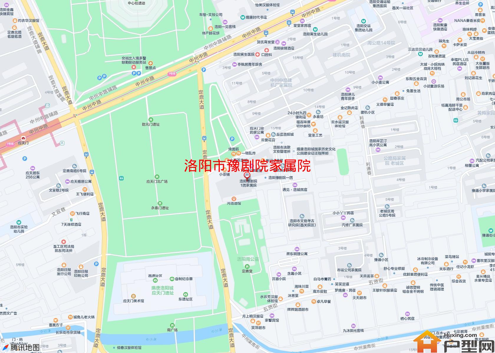 豫剧院家属院小区 - 户型网