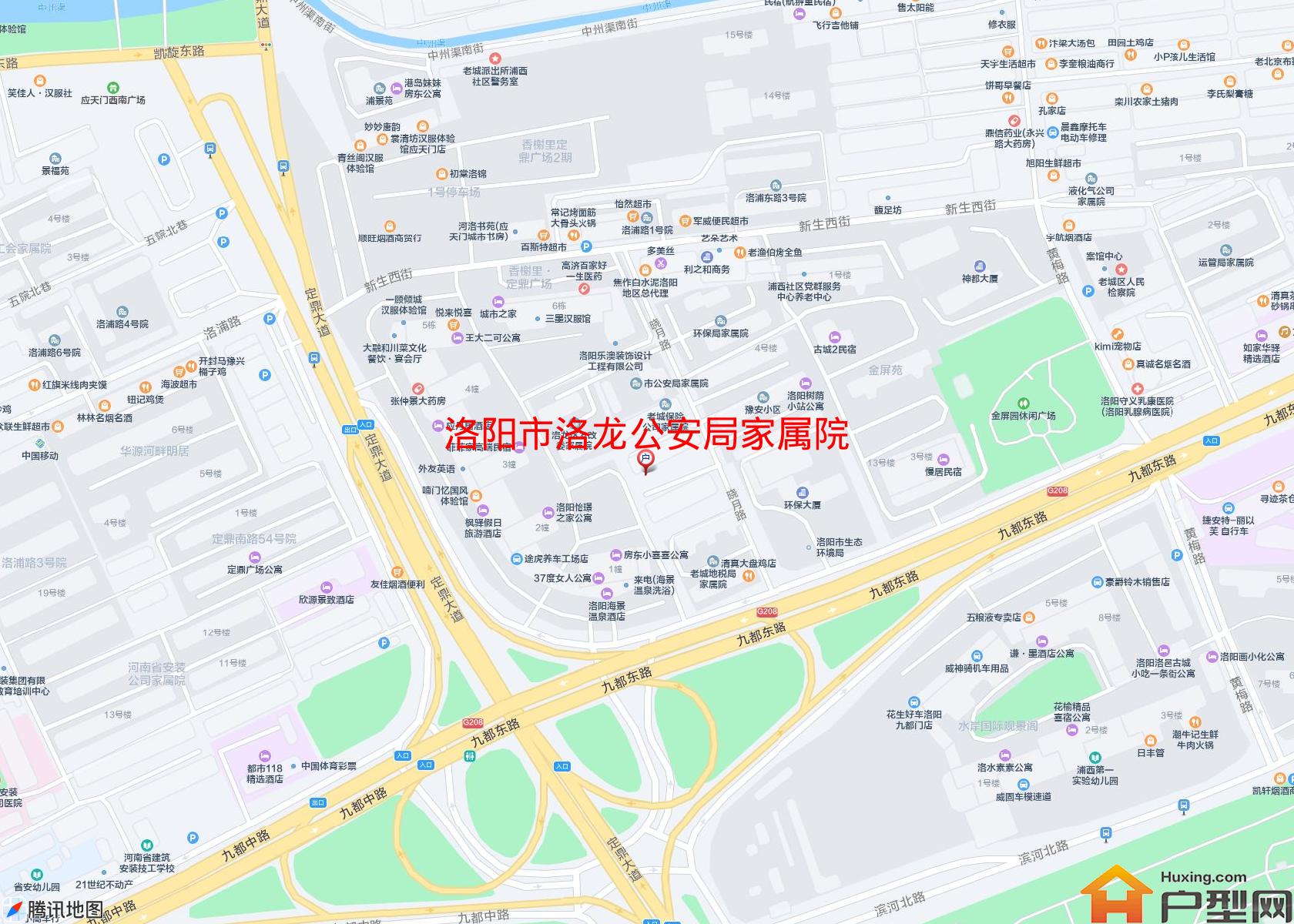 洛龙公安局家属院小区 - 户型网