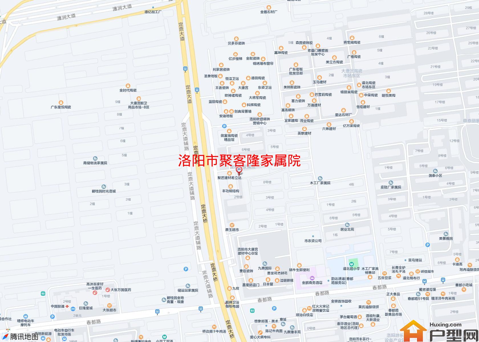 聚客隆家属院小区 - 户型网