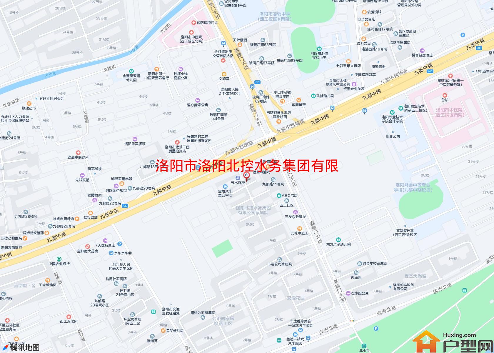 洛阳北控水务集团有限公司家属院小区 - 户型网