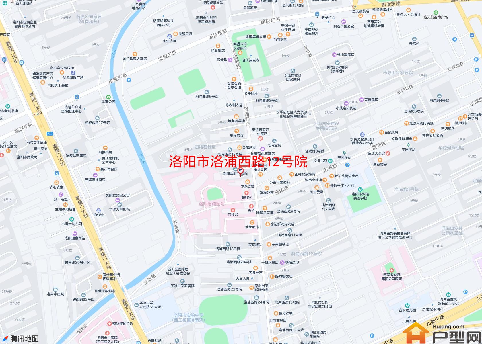 洛浦西路12号院小区 - 户型网