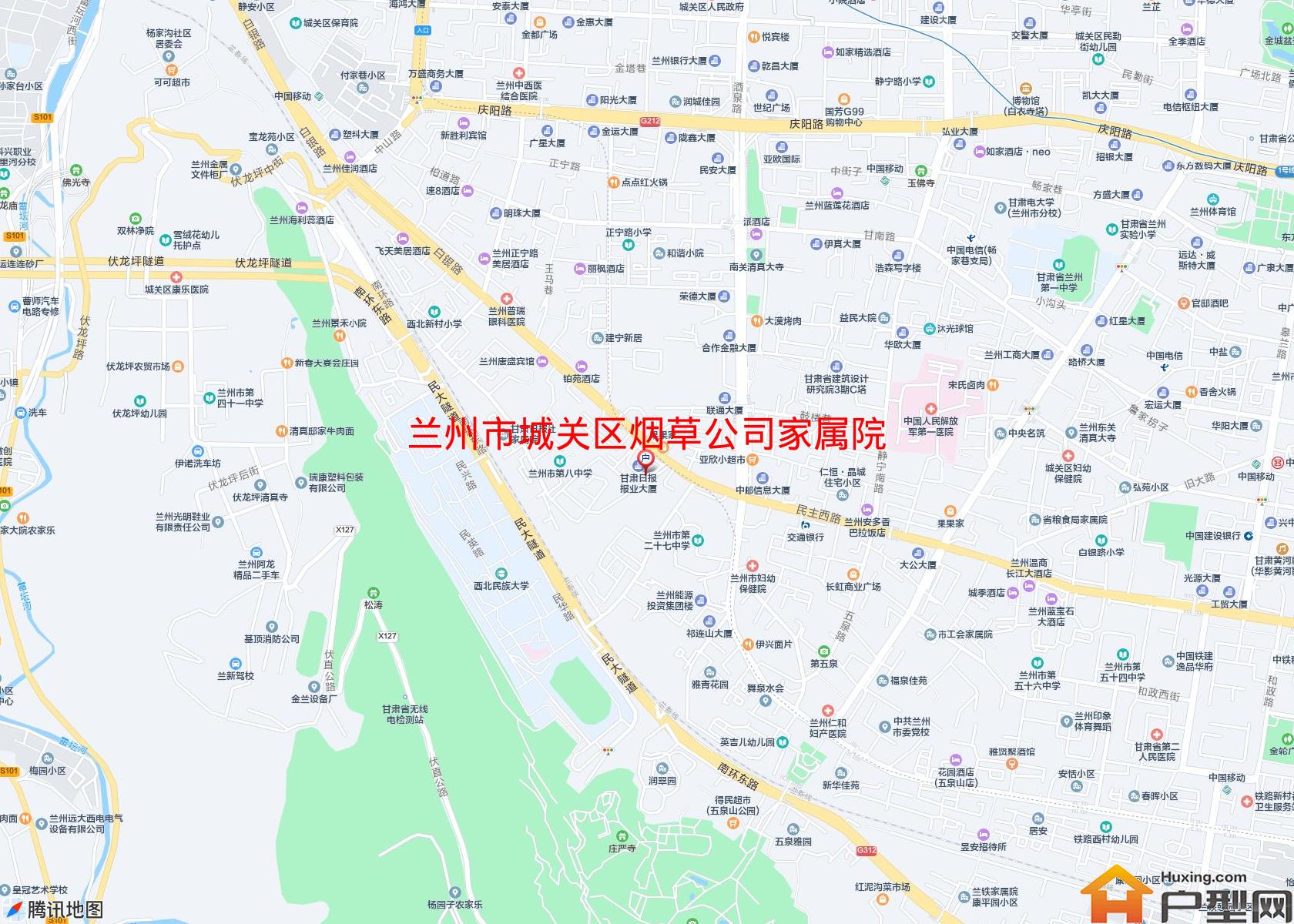 城关区烟草公司家属院小区 - 户型网