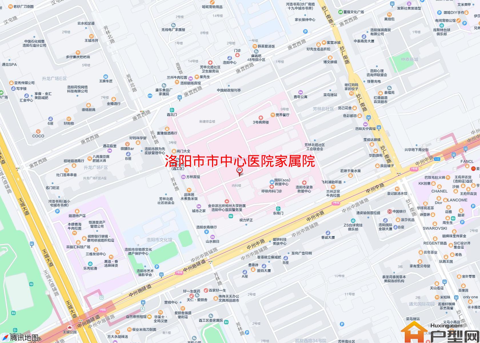 市中心医院家属院小区 - 户型网