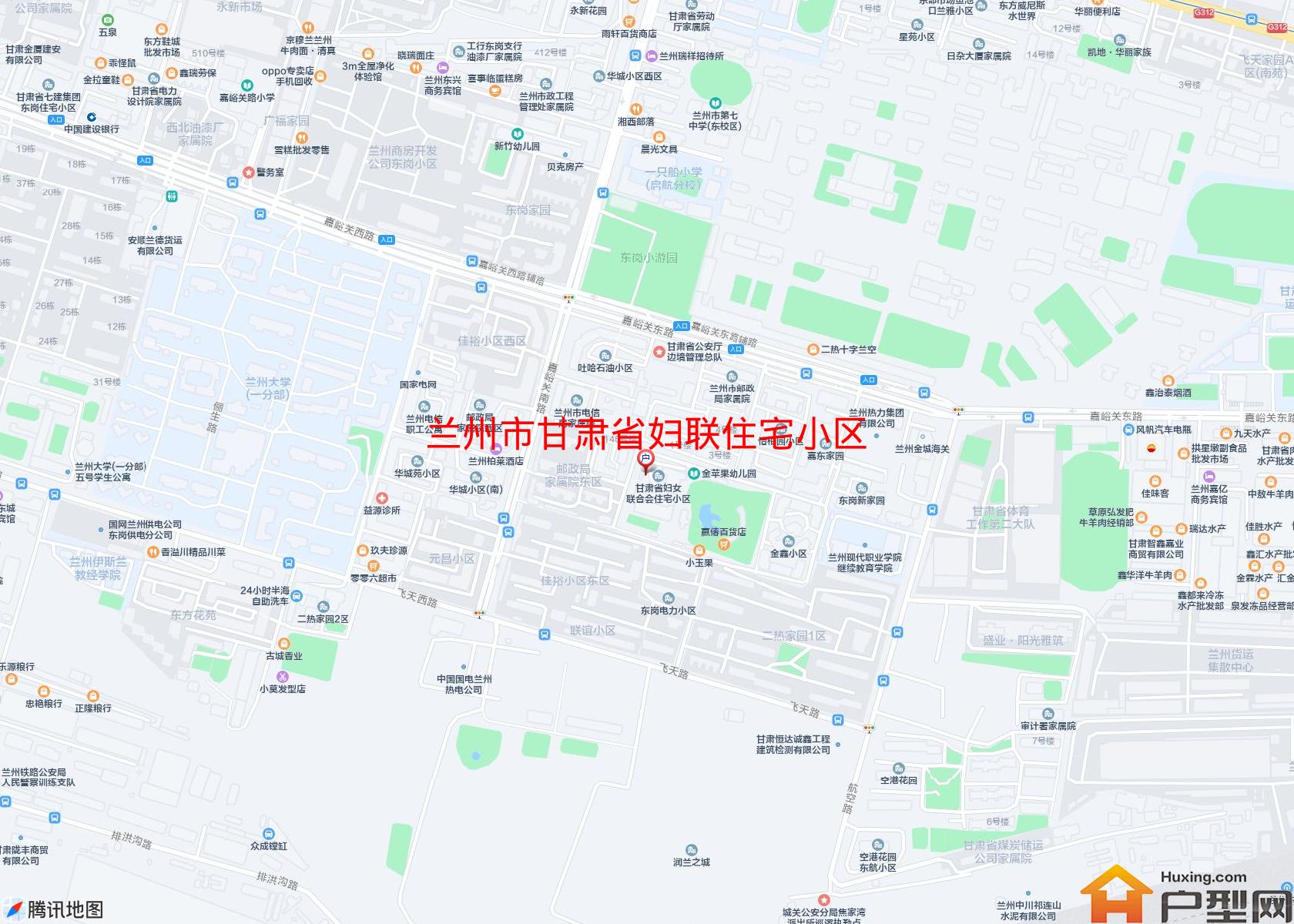 甘肃省妇联住宅小区小区 - 户型网