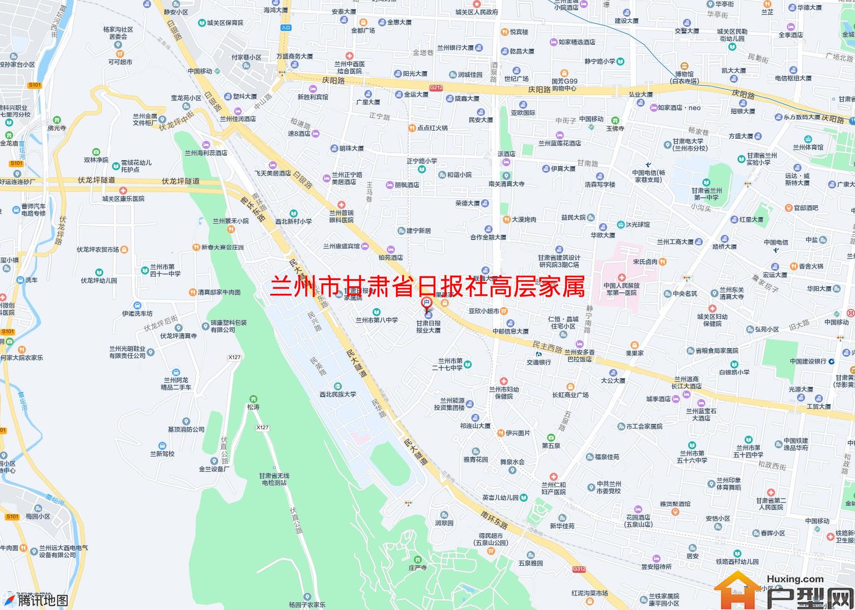 甘肃省日报社高层家属院小区 - 户型网