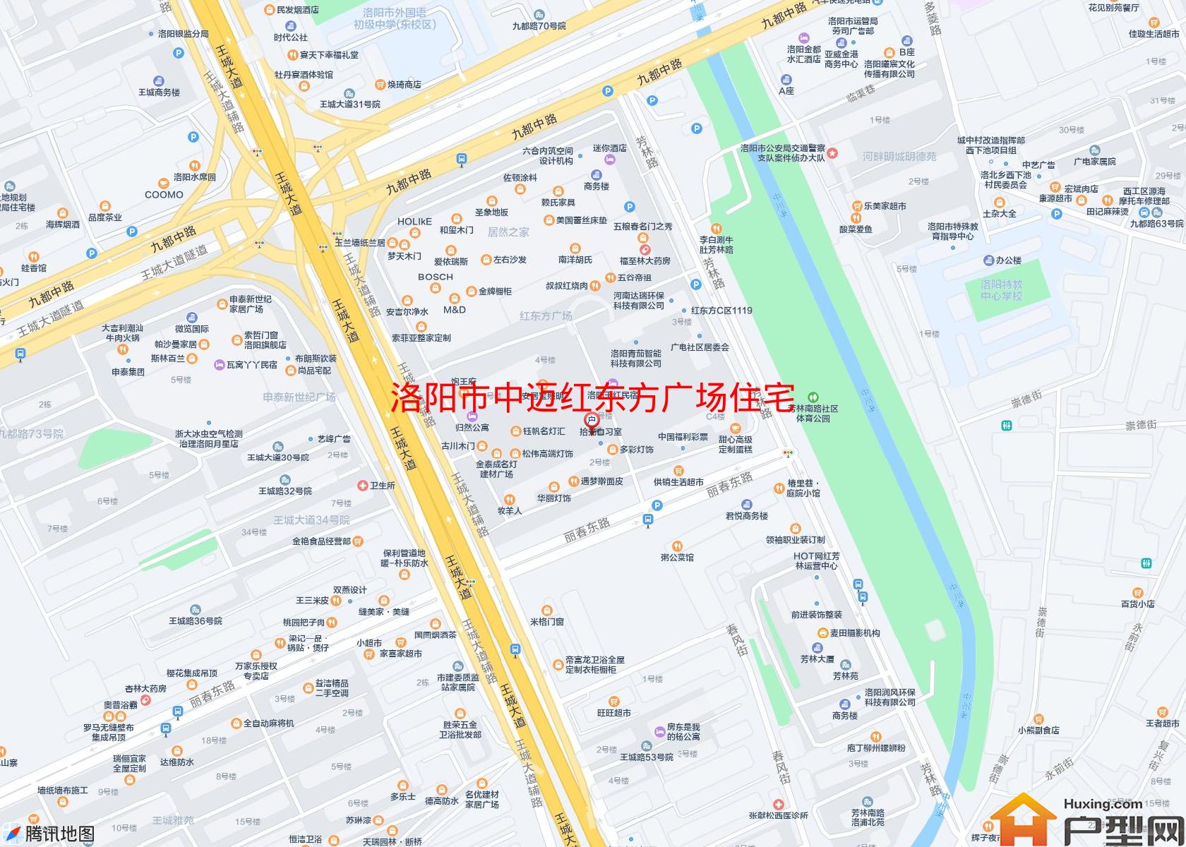 中迈红东方广场住宅小区 - 户型网