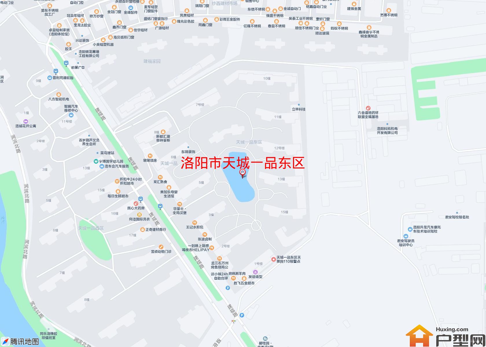 天城一品东区小区 - 户型网