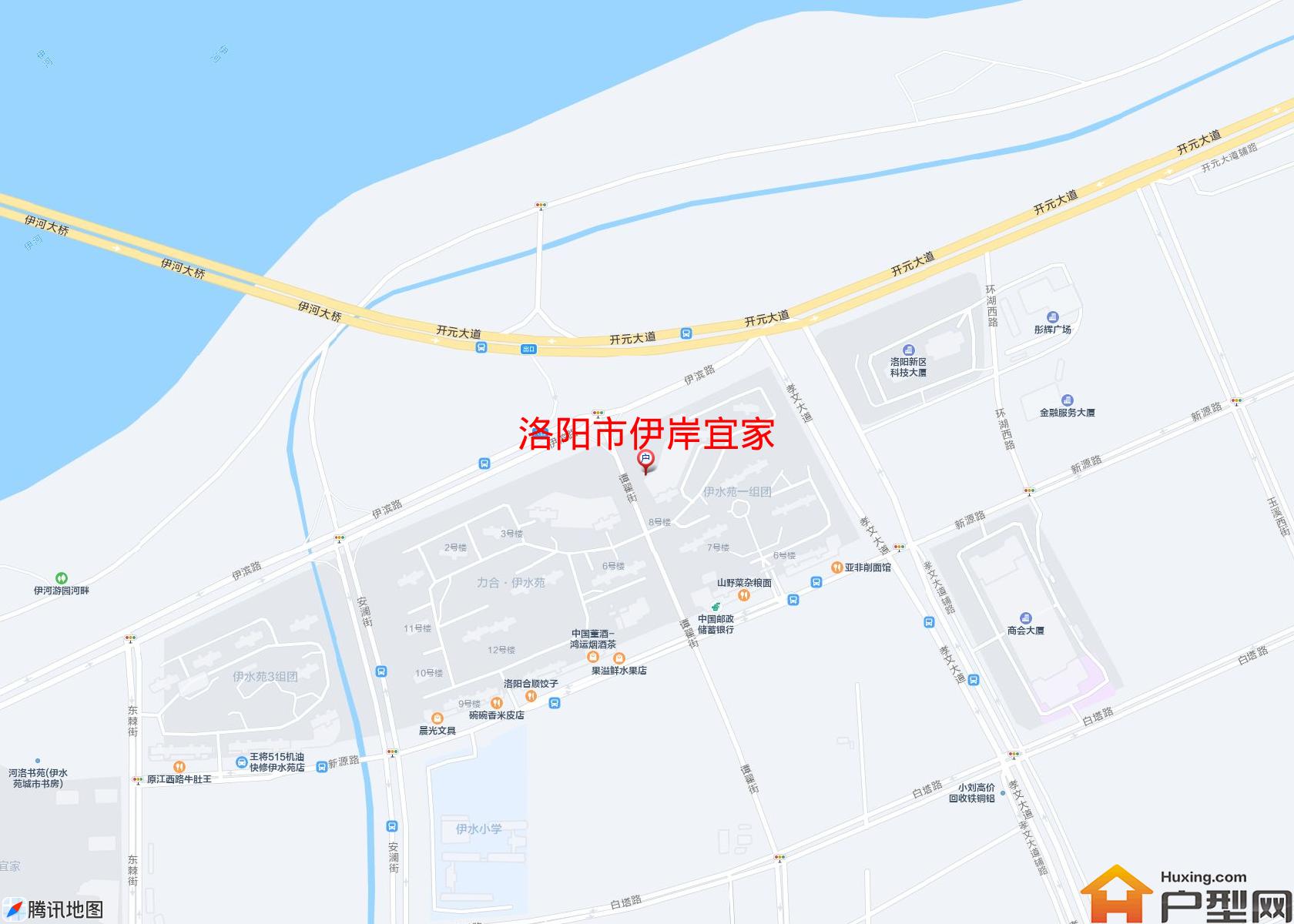 伊岸宜家小区 - 户型网