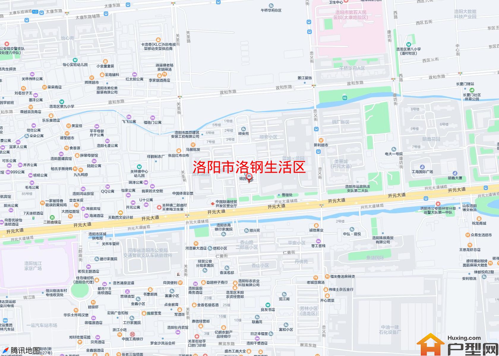 洛钢生活区小区 - 户型网