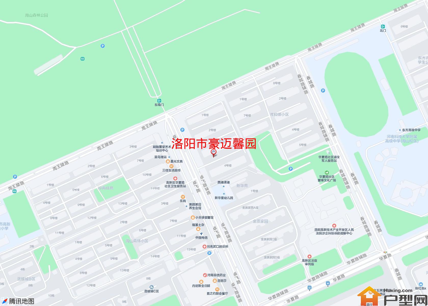 豪迈馨园小区 - 户型网
