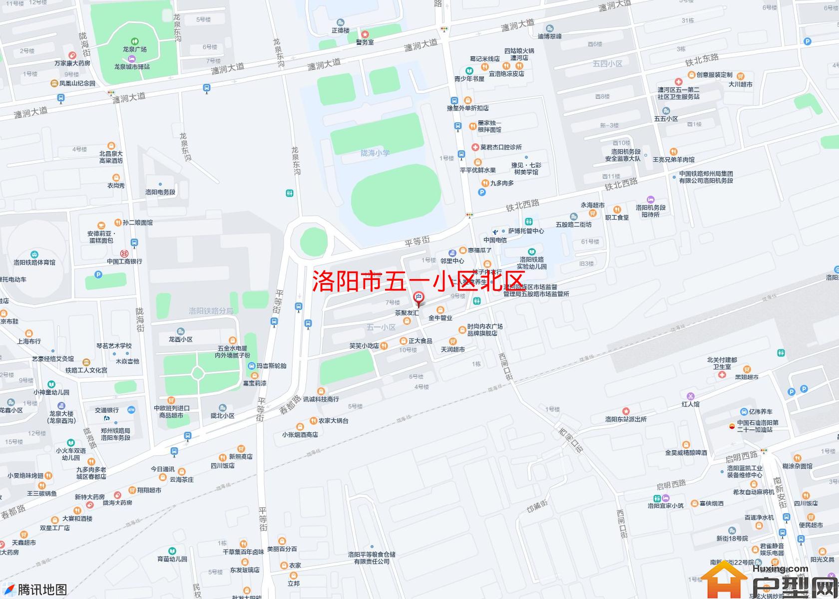 五一小区北区小区 - 户型网