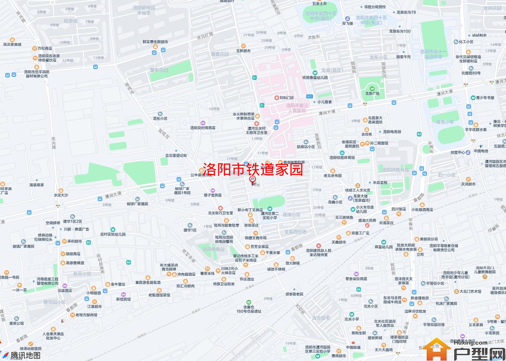 铁道家园小区 - 户型网