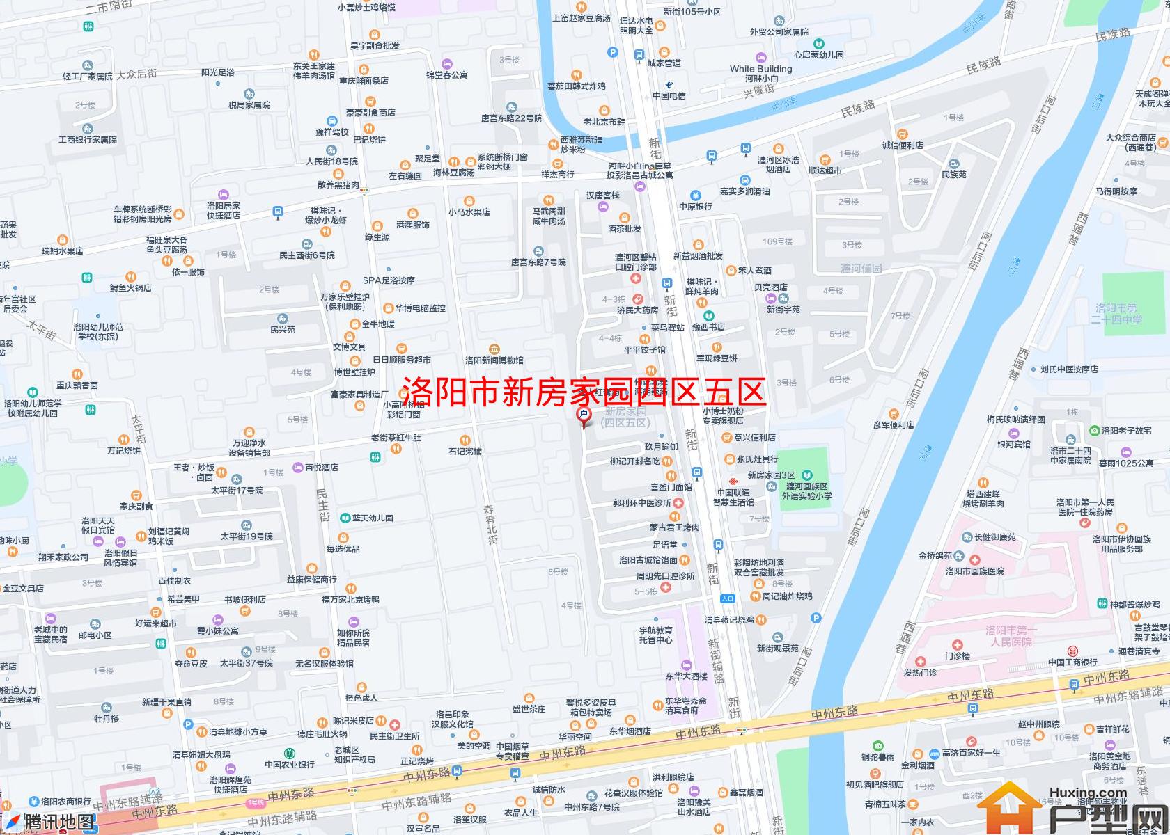 新房家园四区五区小区 - 户型网