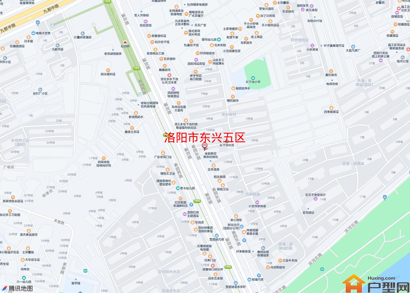 东兴五区小区 - 户型网