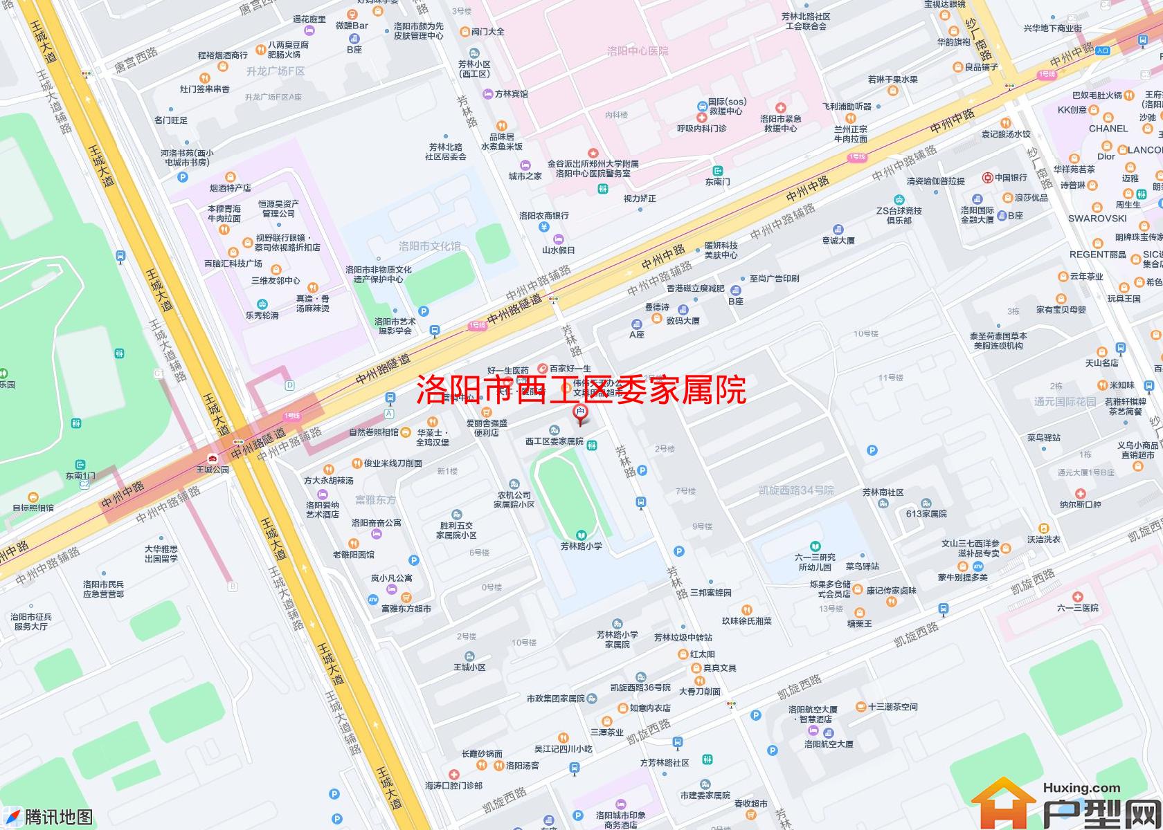 西工区委家属院小区 - 户型网