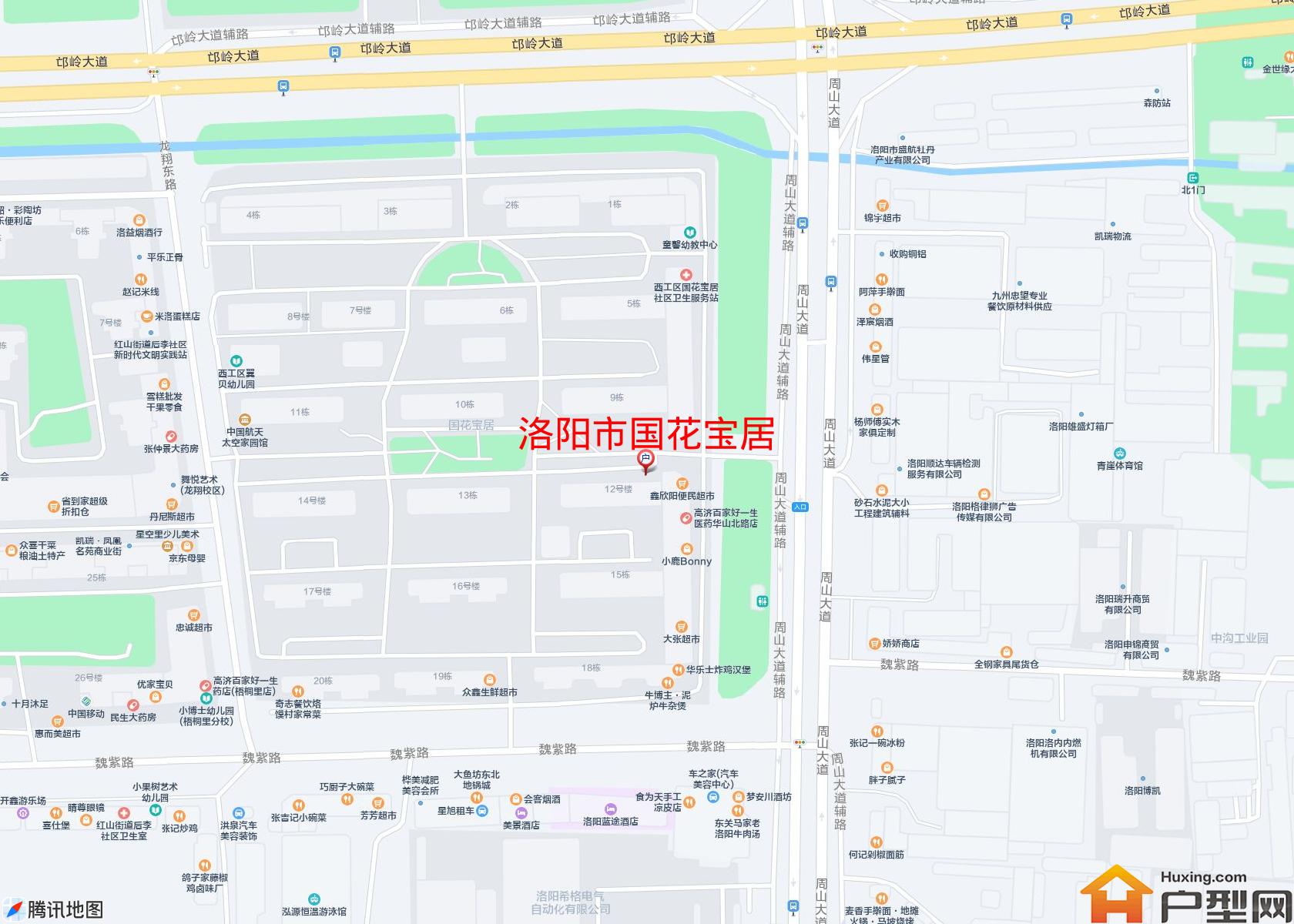 国花宝居小区 - 户型网