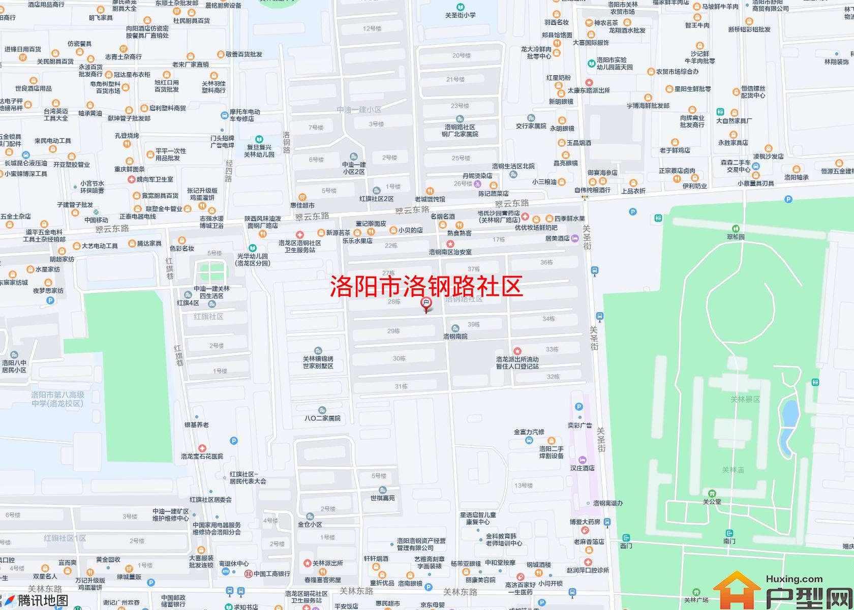 洛钢路社区小区 - 户型网