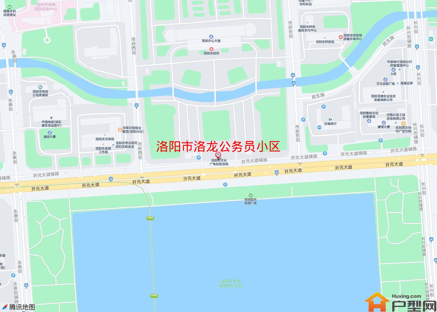 洛龙公务员小区小区 - 户型网