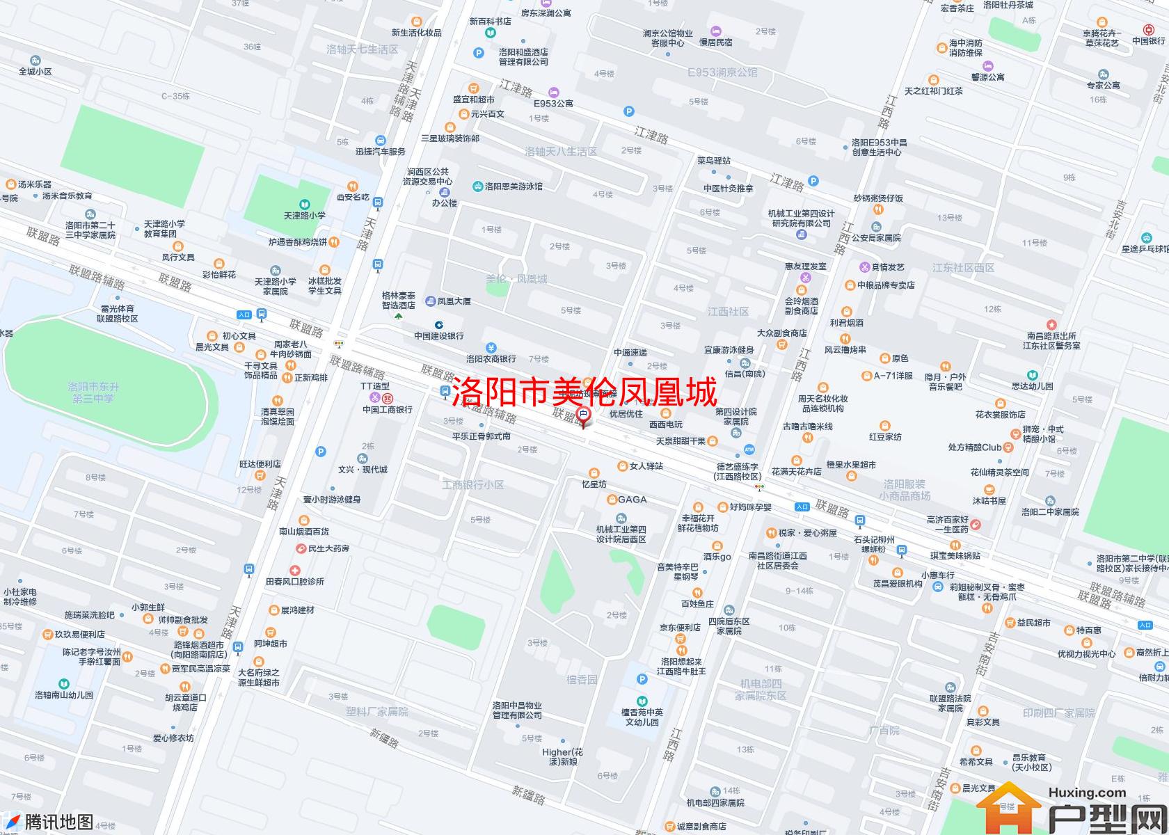 美伦凤凰城小区 - 户型网