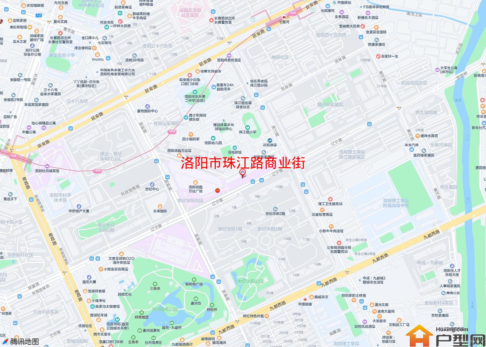 珠江路商业街小区 - 户型网