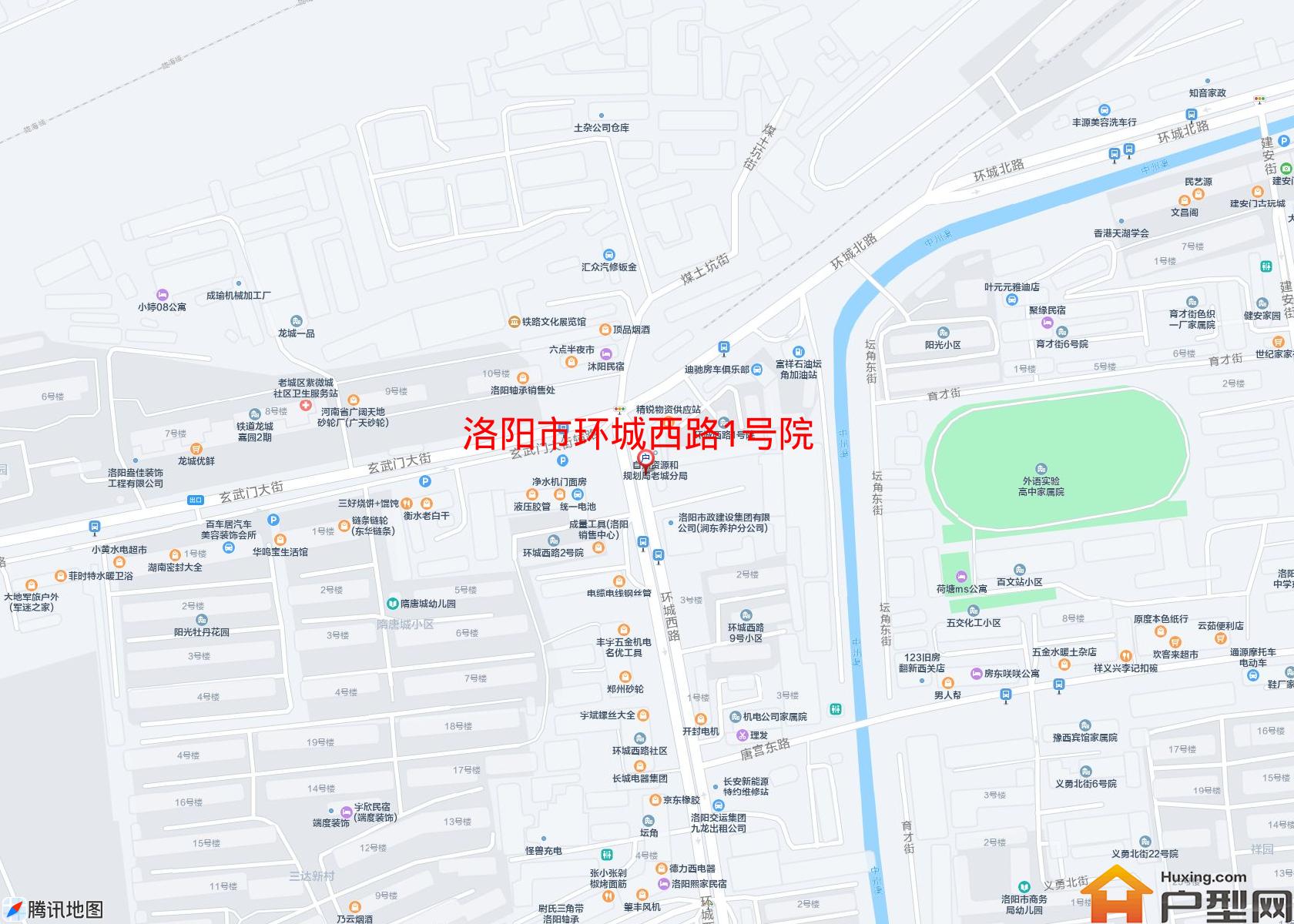 环城西路1号院小区 - 户型网