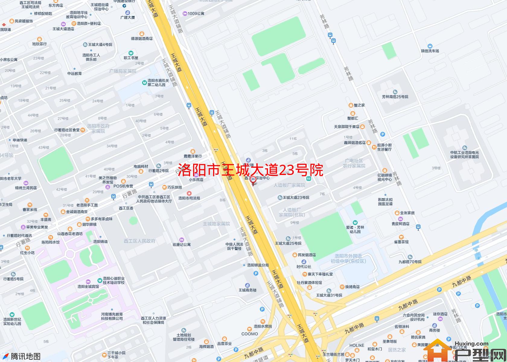 王城大道23号院小区 - 户型网