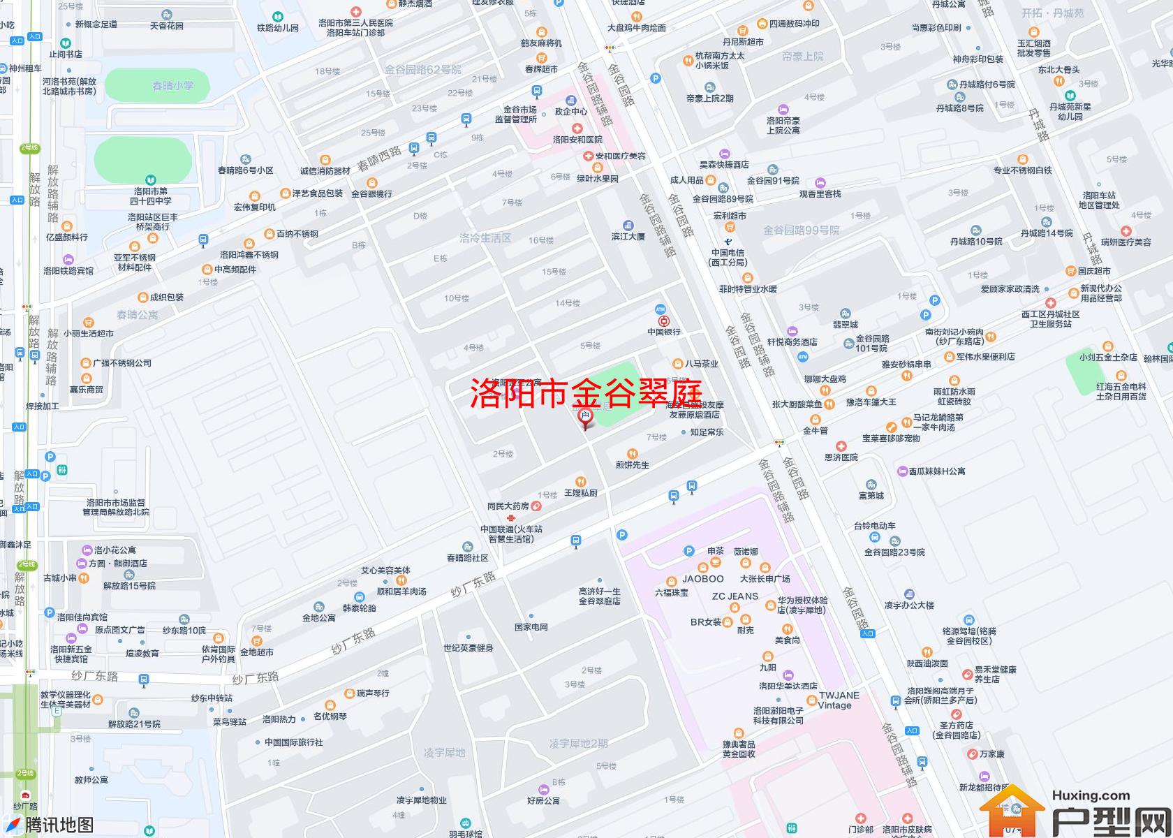 金谷翠庭小区 - 户型网