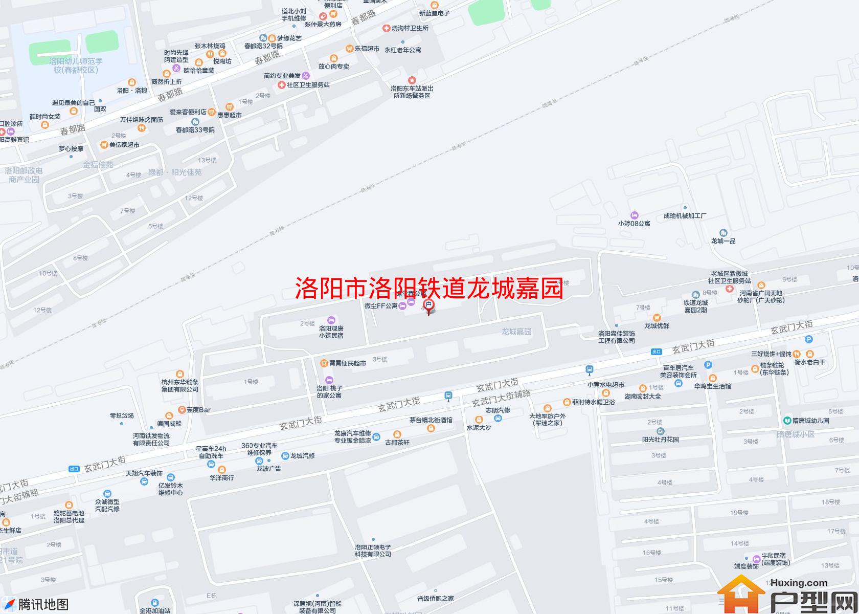 洛阳铁道龙城嘉园小区 - 户型网