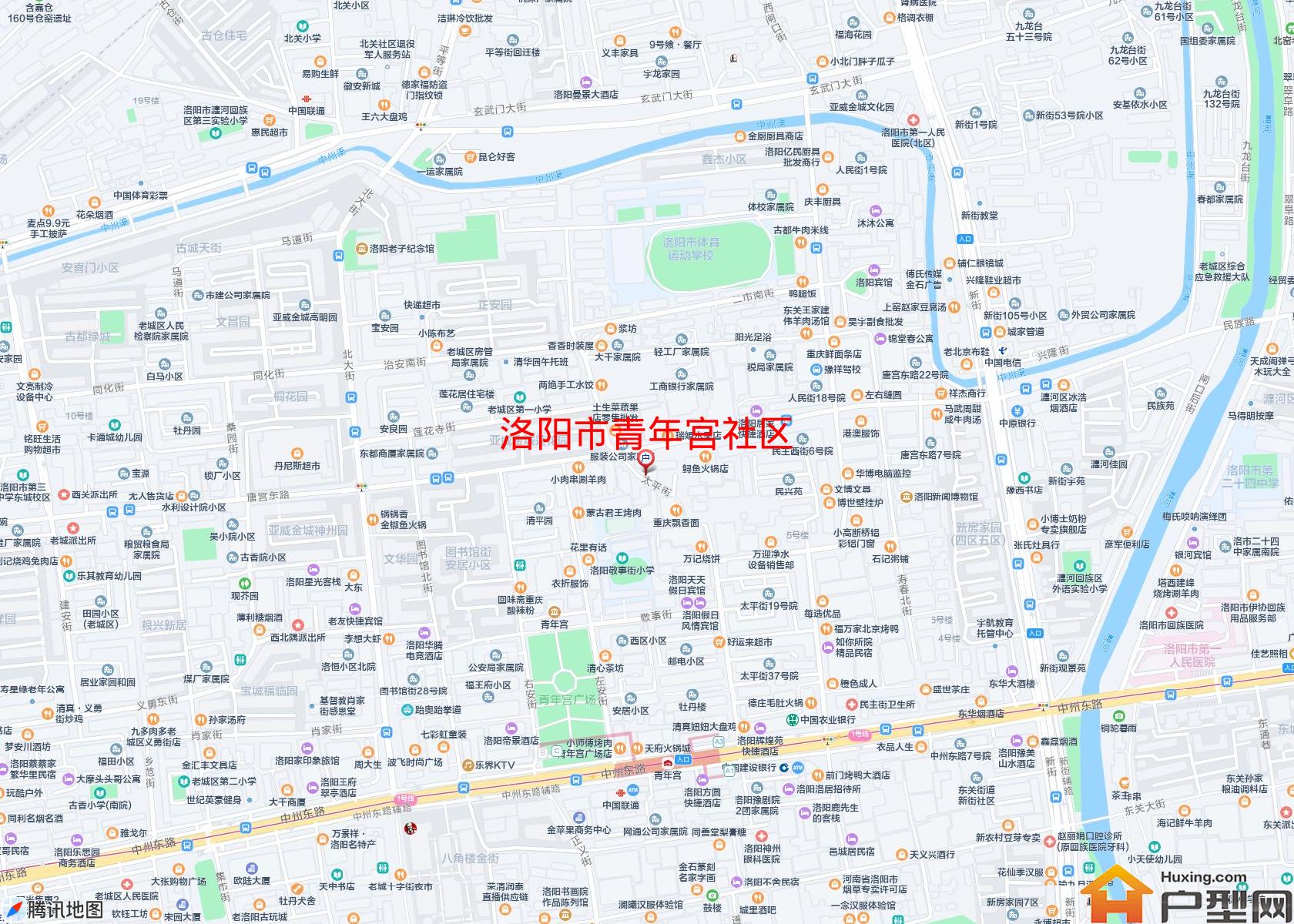 青年宫社区小区 - 户型网