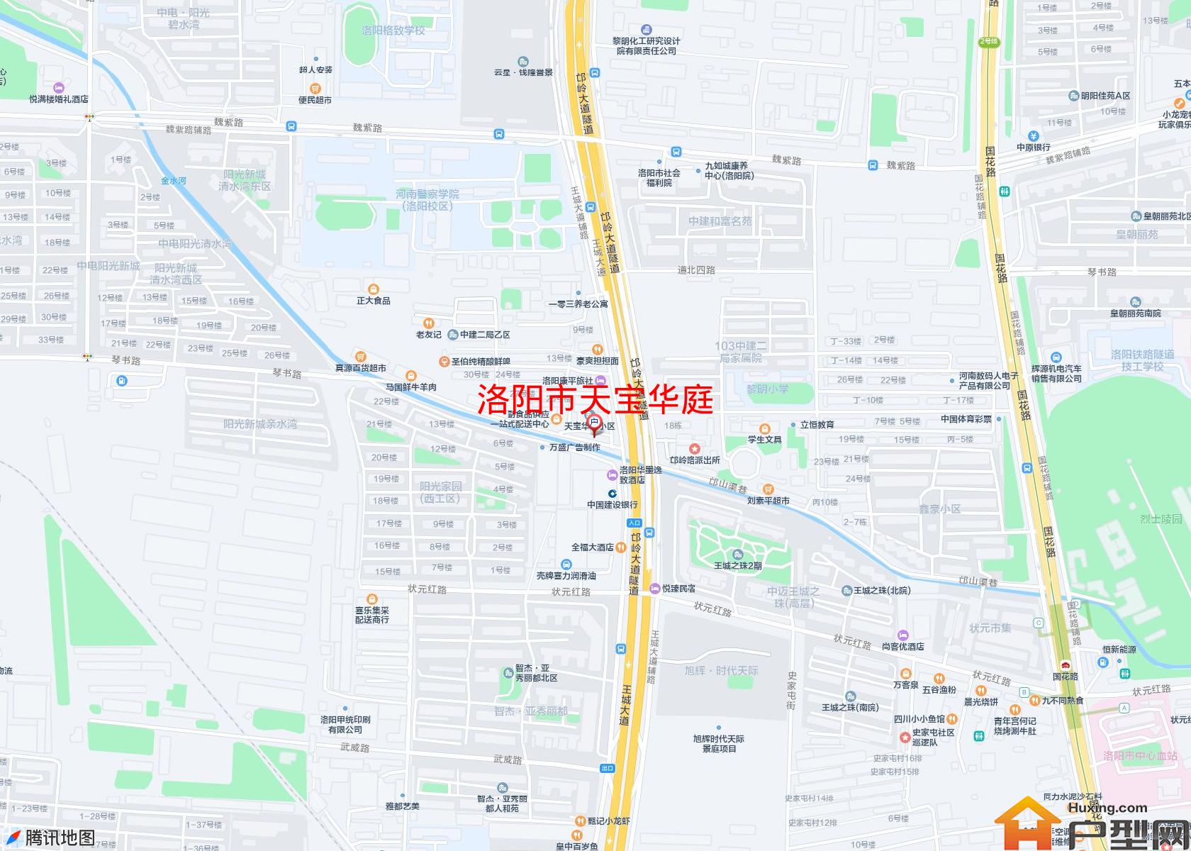 天宝华庭小区 - 户型网