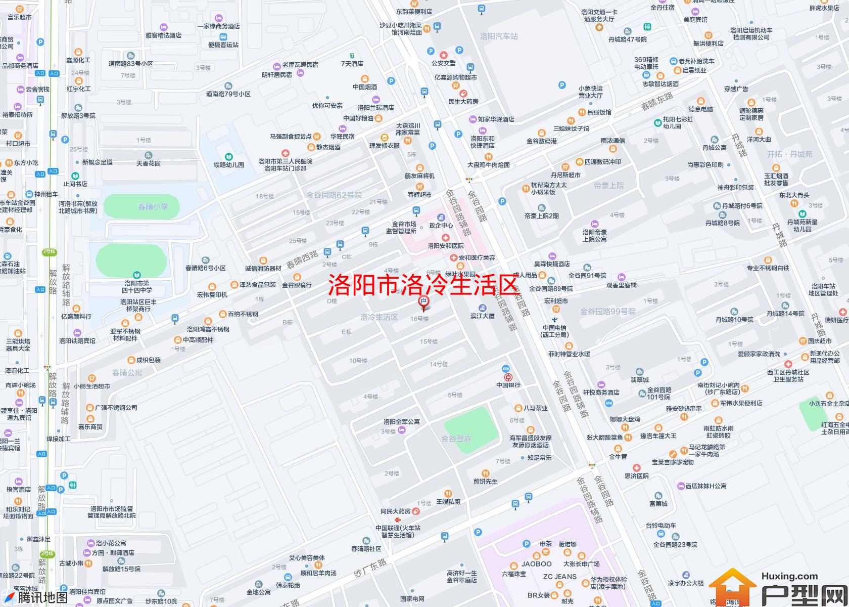 洛冷生活区小区 - 户型网