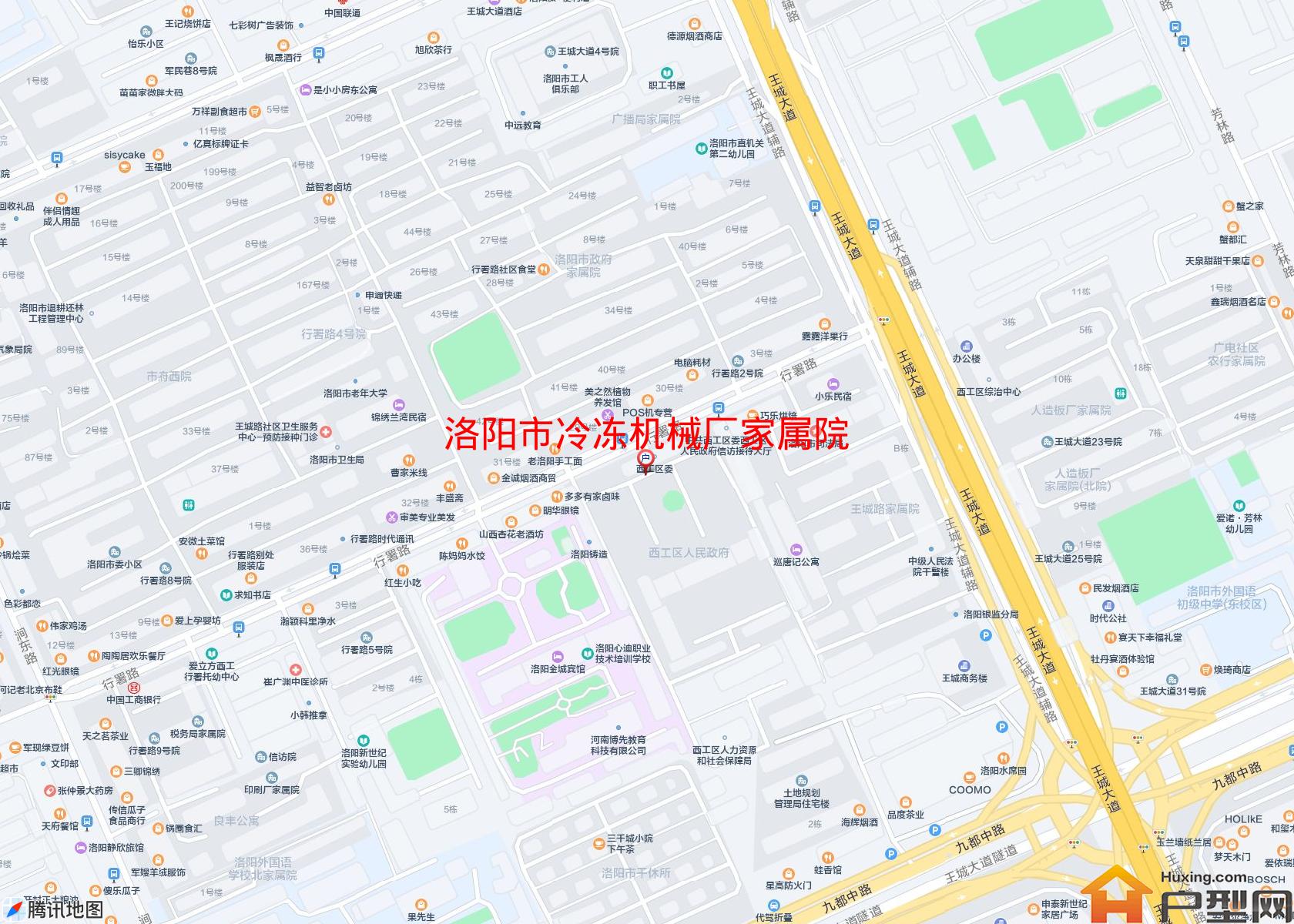 冷冻机械厂家属院小区 - 户型网