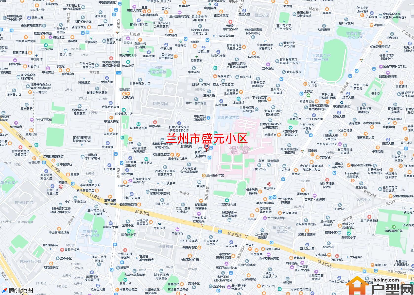 盛元小区小区 - 户型网