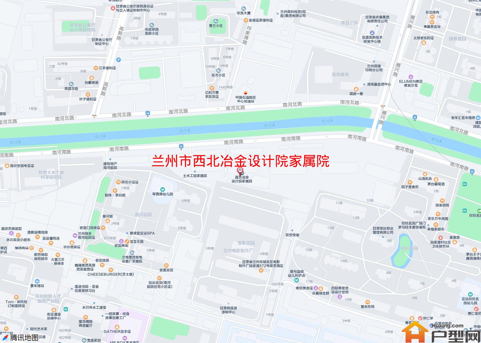 西北冶金设计院家属院小区 - 户型网