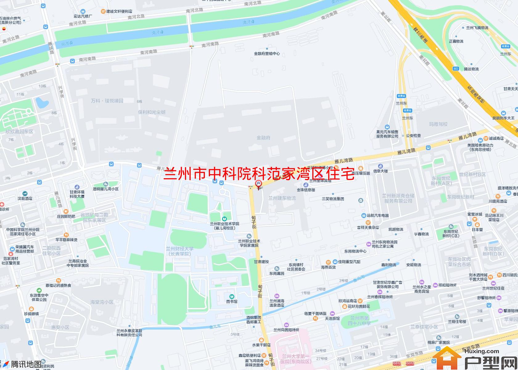 中科院科范家湾区住宅小区小区 - 户型网