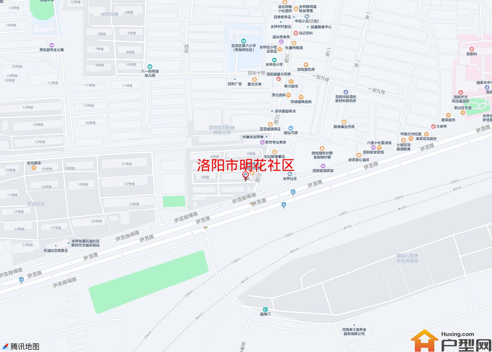 明花社区小区 - 户型网