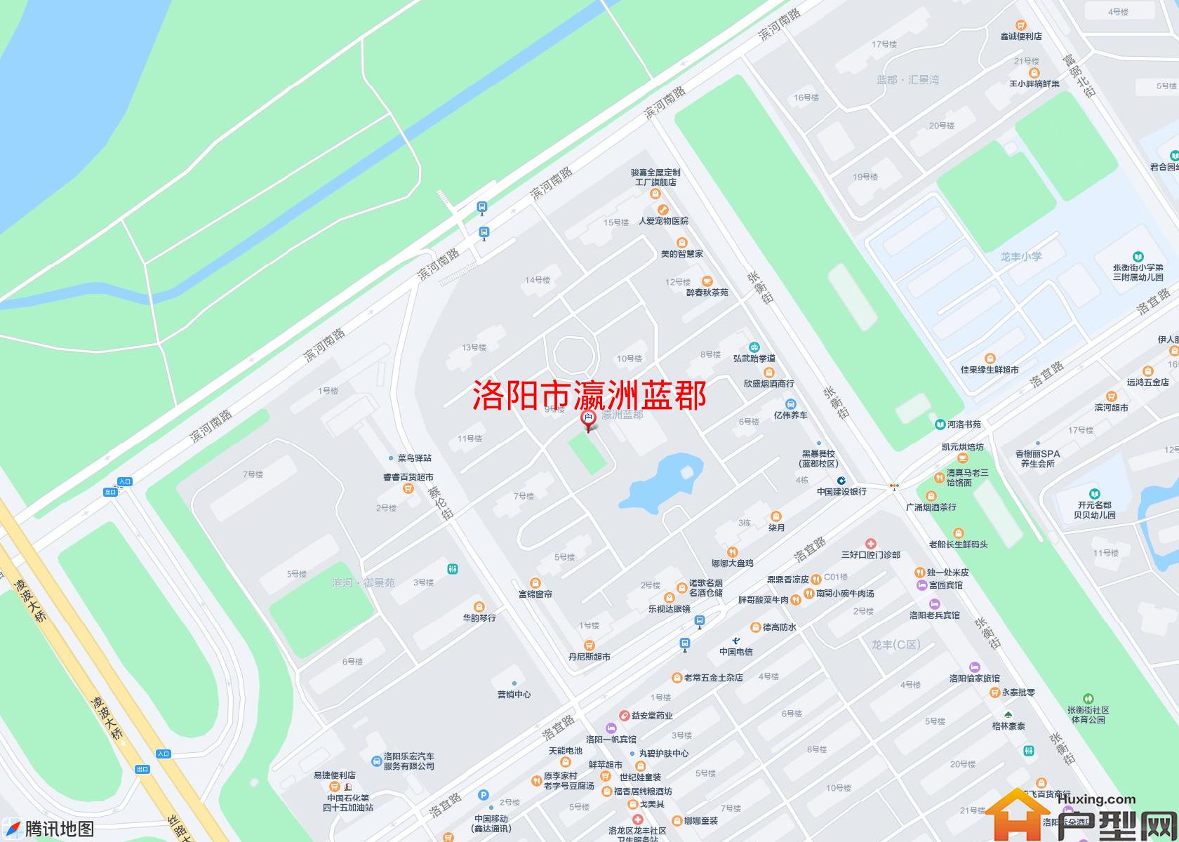 瀛洲蓝郡小区 - 户型网