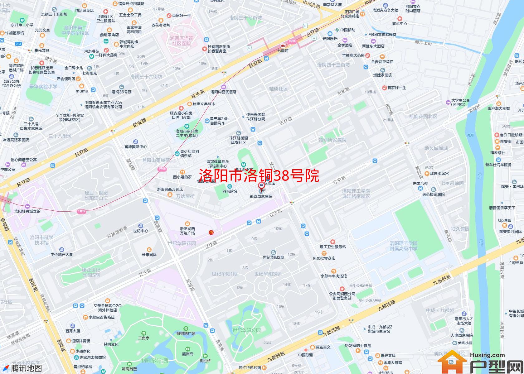 洛铜38号院小区 - 户型网