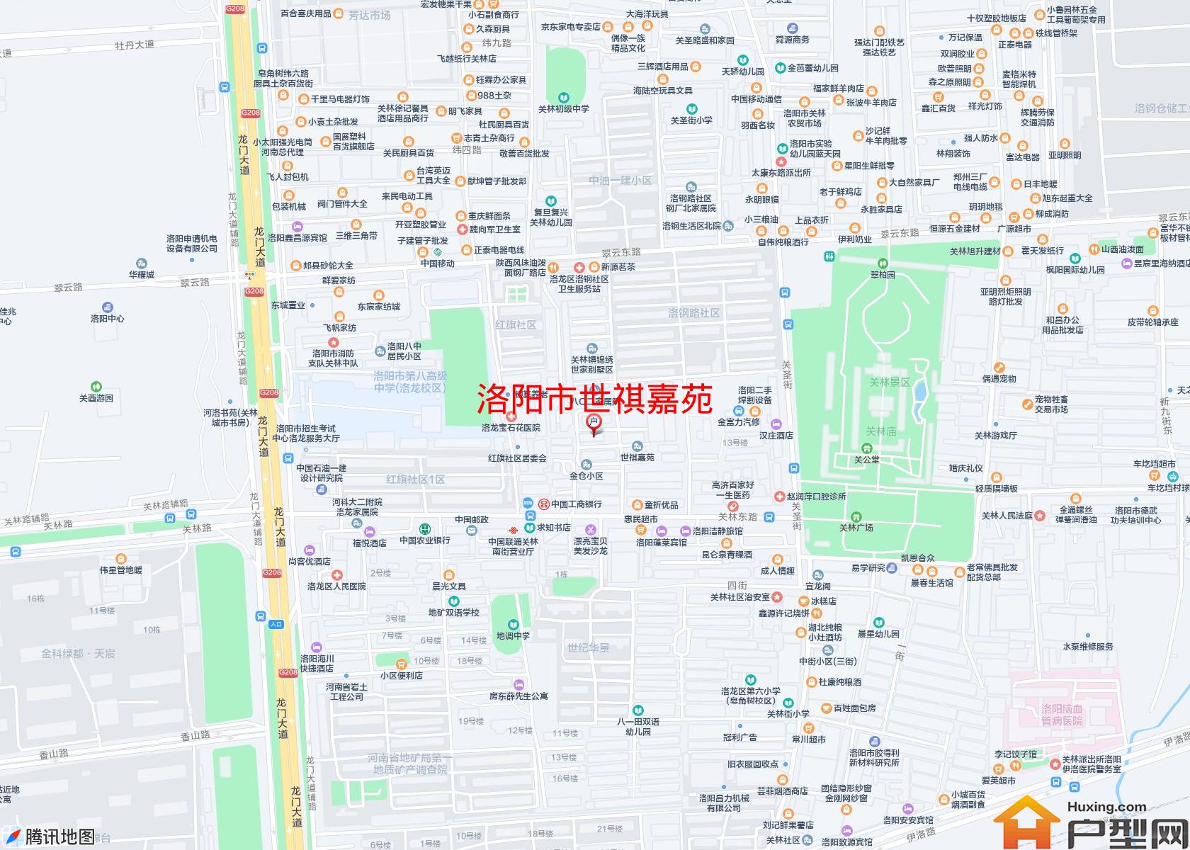 世祺嘉苑小区 - 户型网