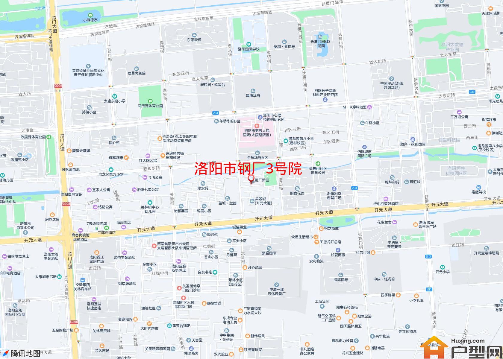 钢厂3号院小区 - 户型网