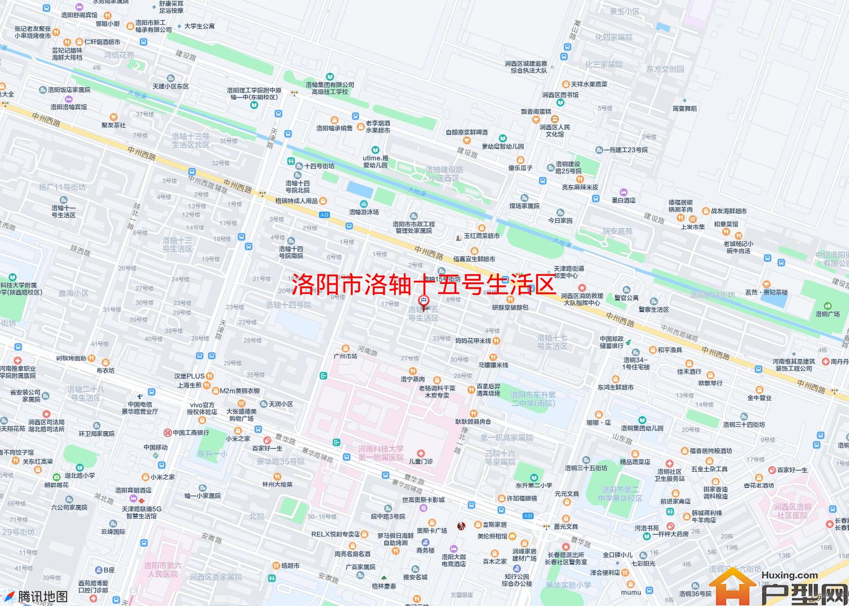 洛轴十五号生活区小区 - 户型网