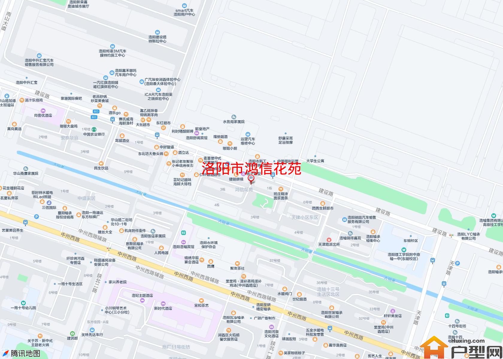 鸿信花苑小区 - 户型网