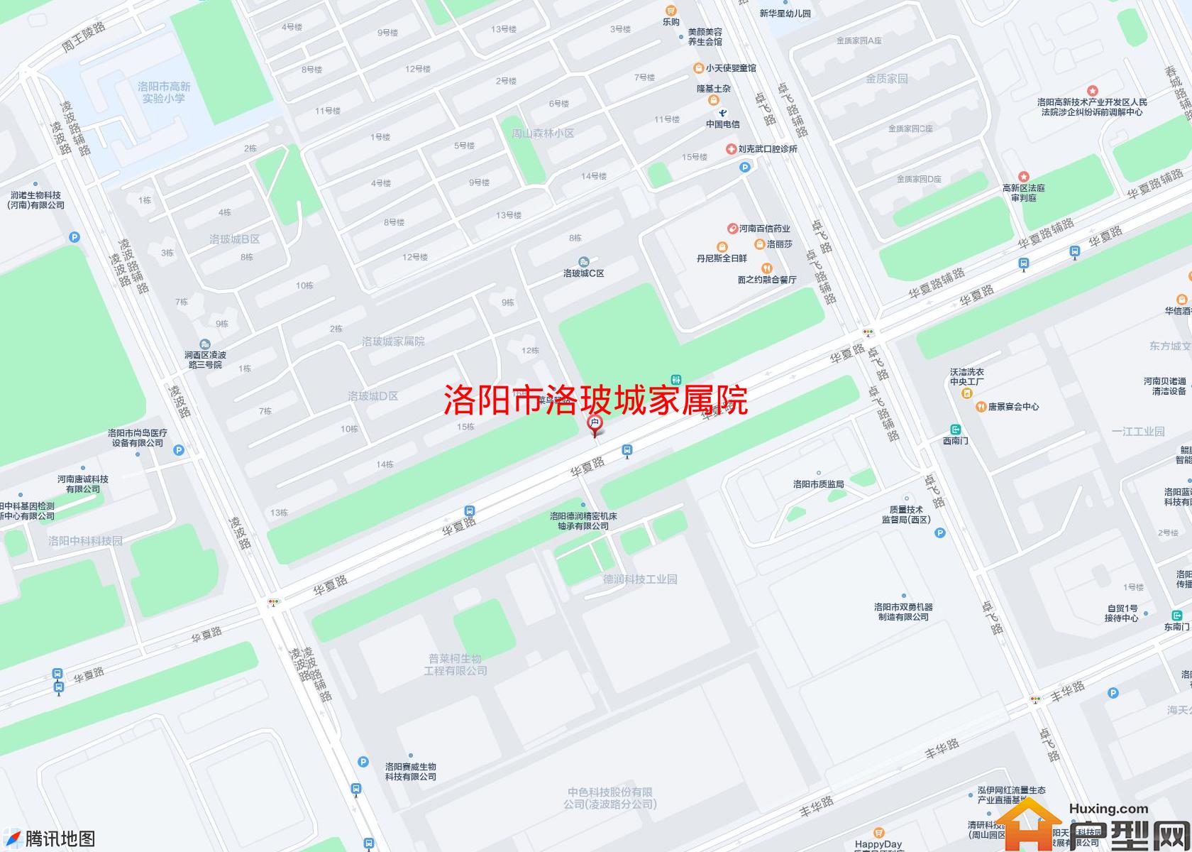 洛玻城家属院小区 - 户型网