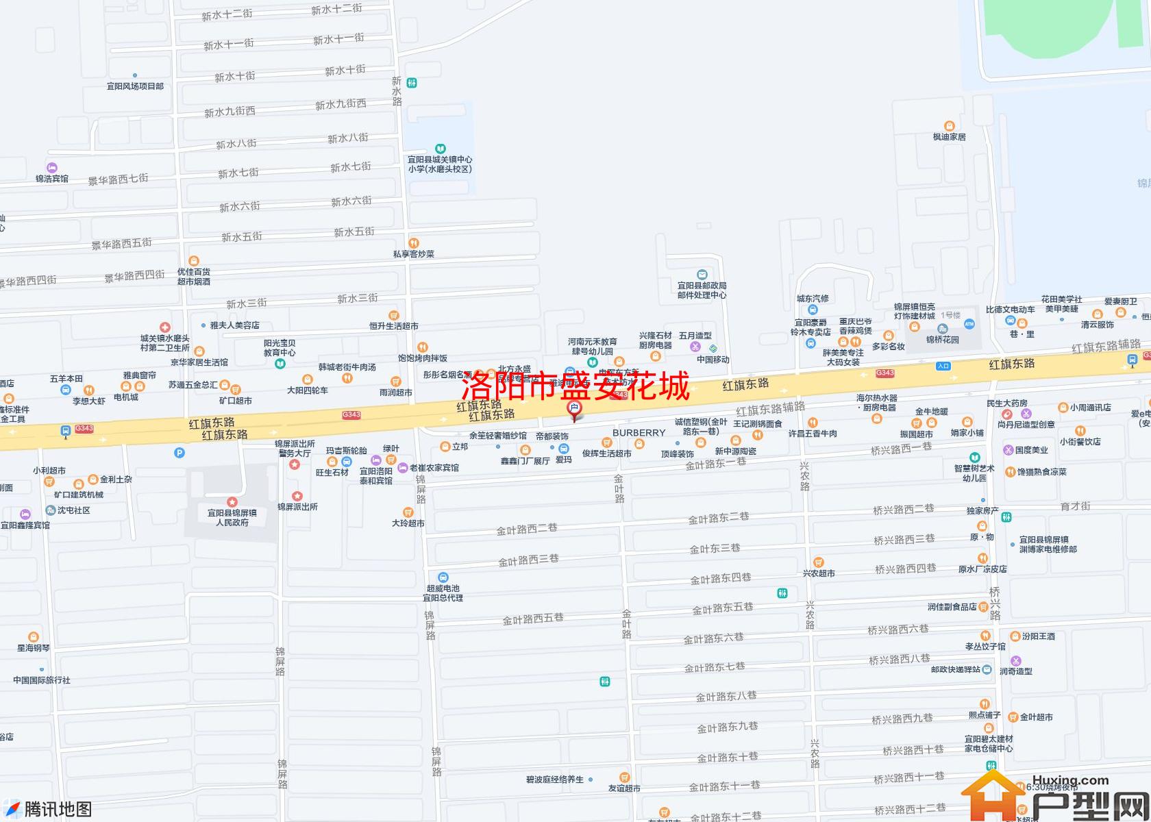 盛安花城小区 - 户型网