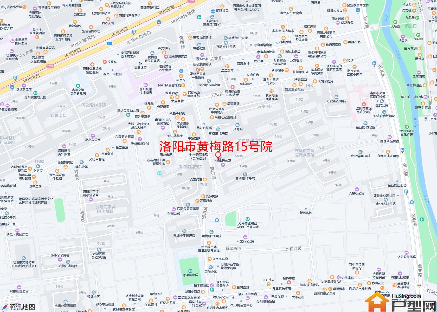 黄梅路15号院小区 - 户型网