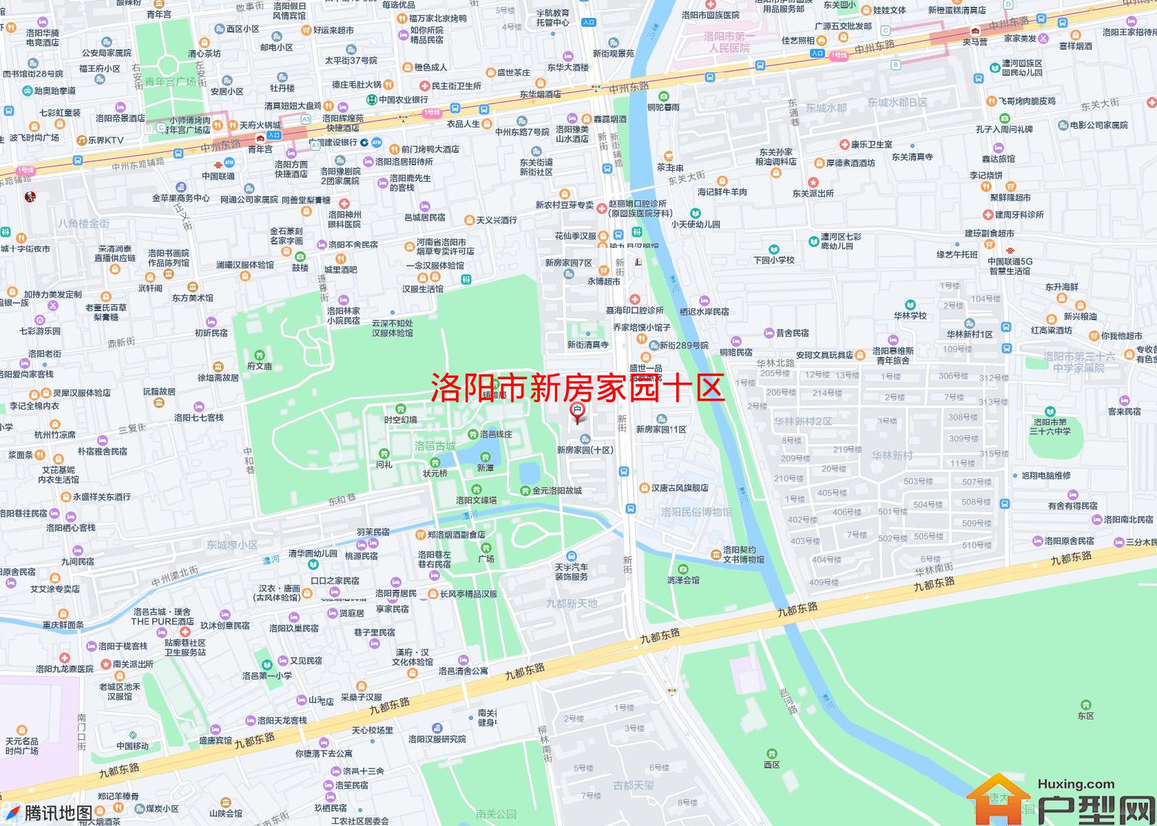 新房家园十区小区 - 户型网