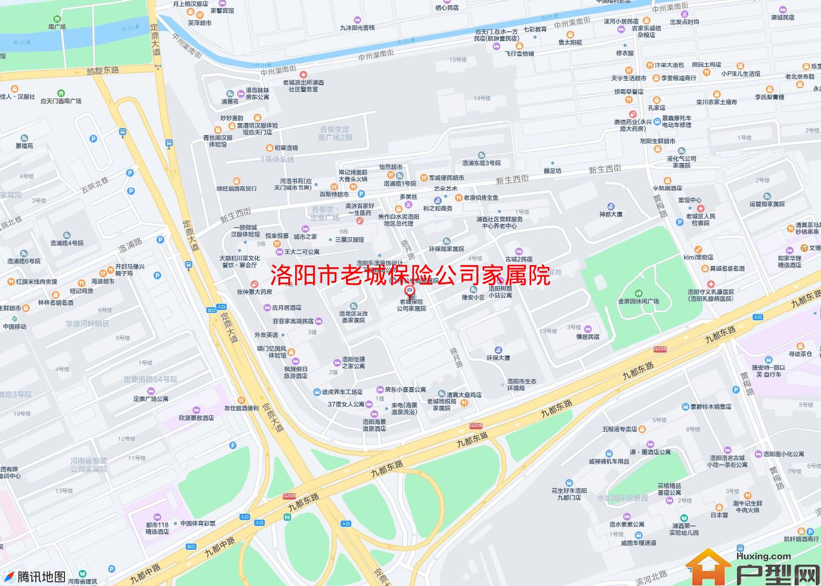 老城保险公司家属院小区 - 户型网