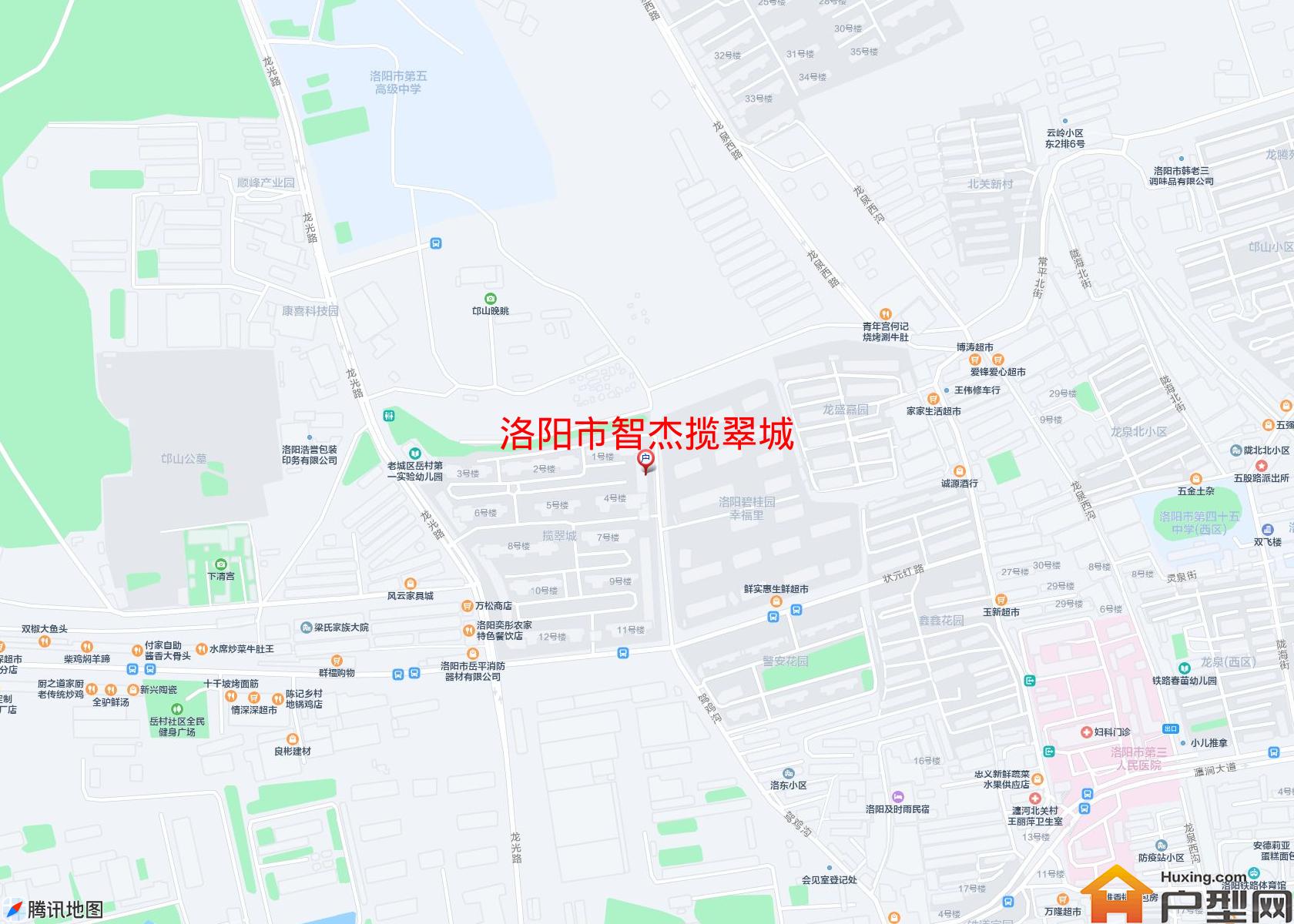 智杰揽翠城小区 - 户型网