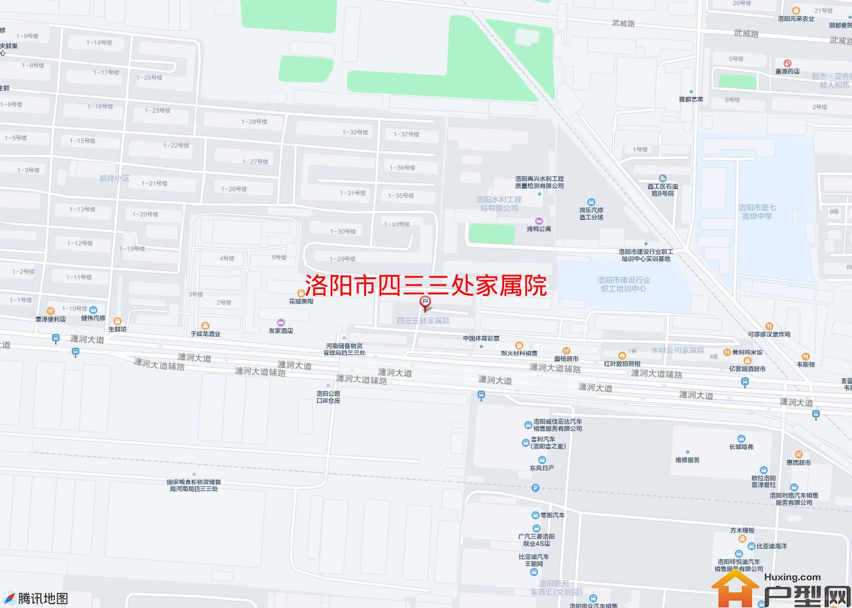 四三三处家属院小区 - 户型网