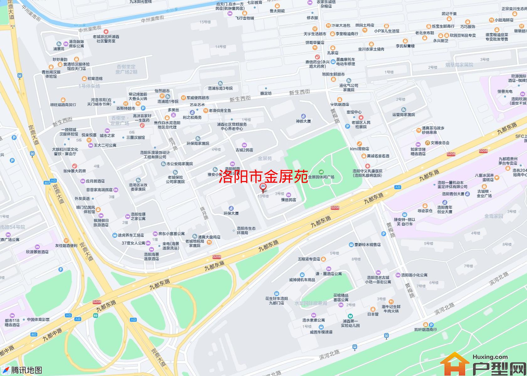 金屏苑小区 - 户型网